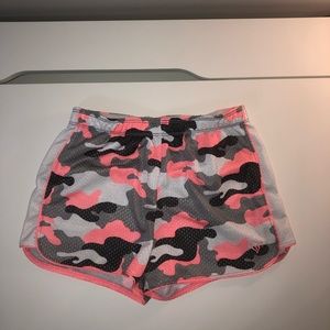Justice camo girls shorts